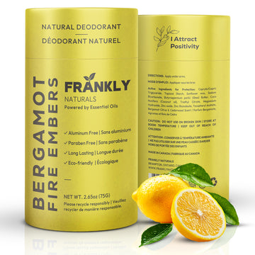 Natural Deodorant - Bergamot & Fire Embers