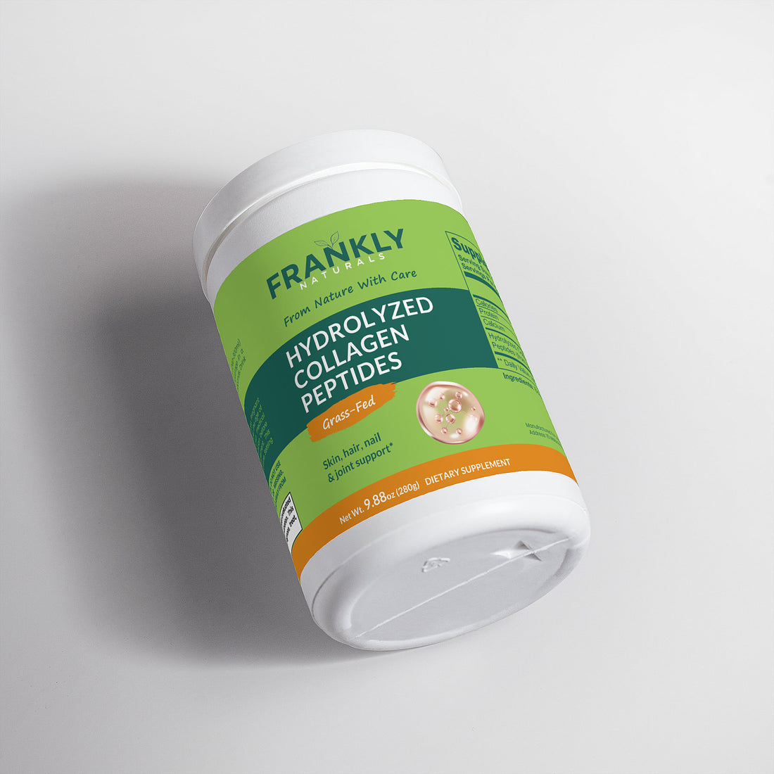 Frankly Naturals Collagen Peptides Powder – Grass-Fed and Hydrolyzed