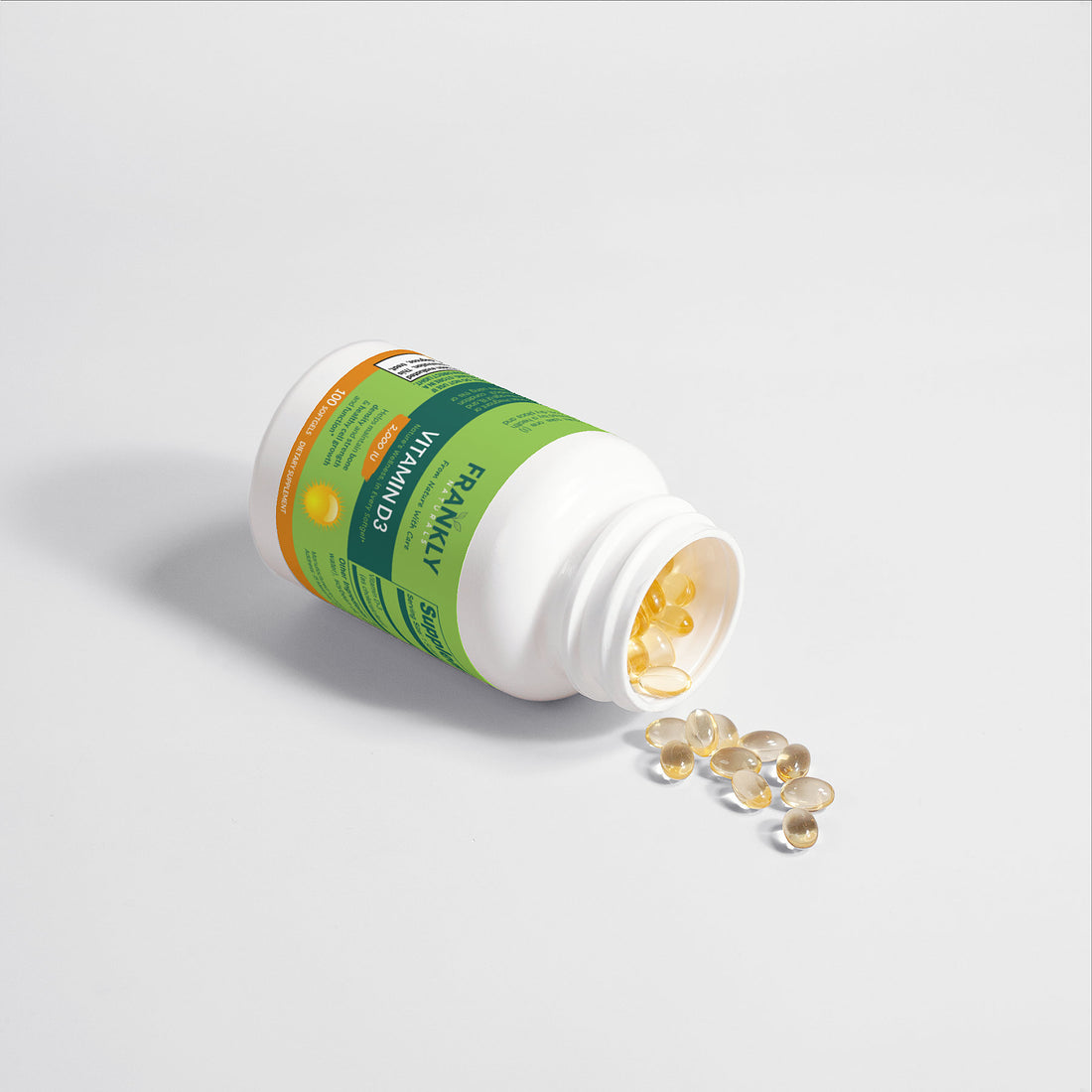 Frankly Naturals- Vitamin D3 2,000 IU