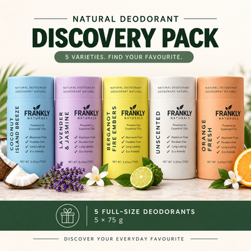 5 Pack Deodorant - 5 Various types of deodorants