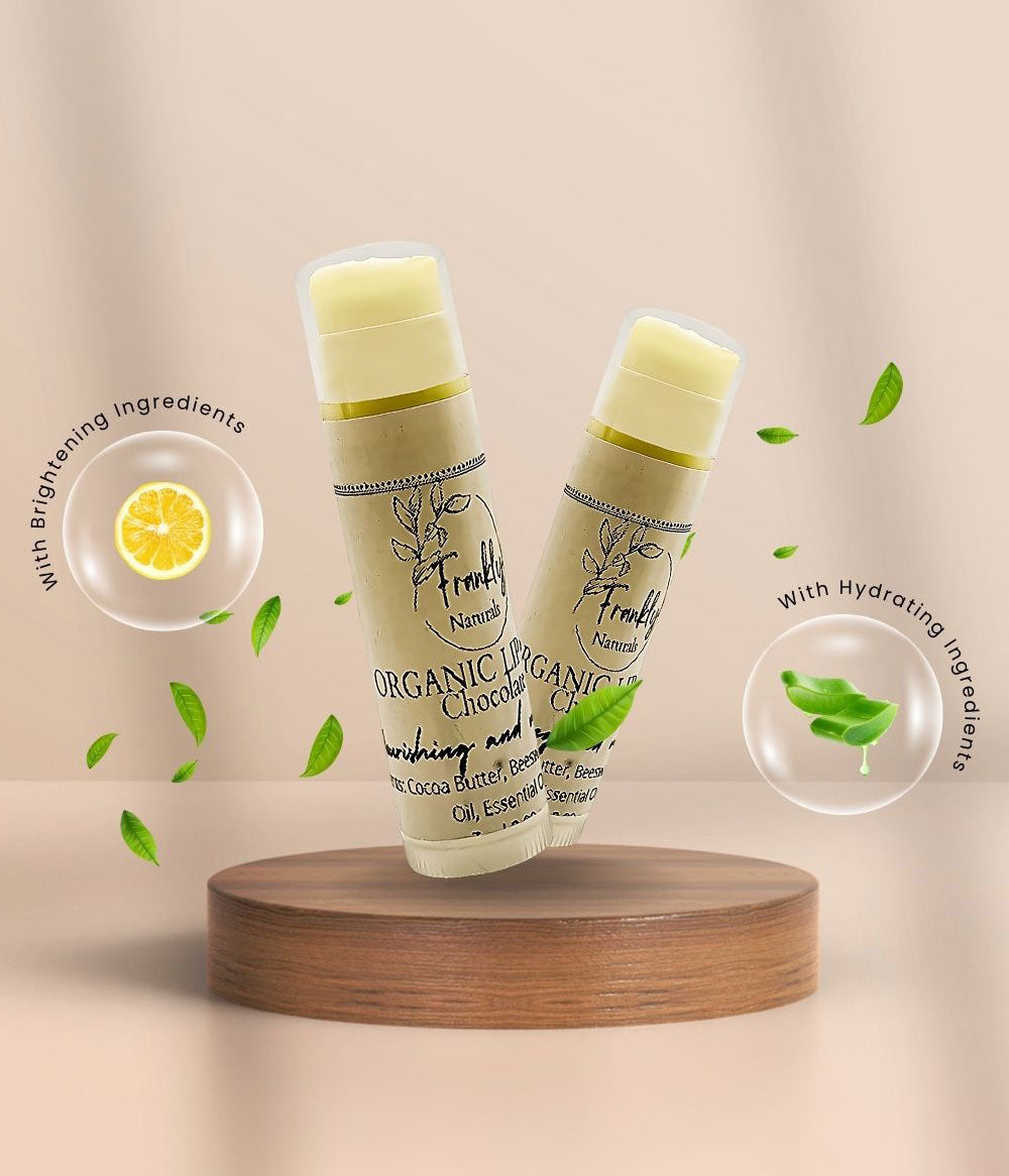 Organic Lip Chapstick | Chocolate Lip Balm | Frankly Naturals