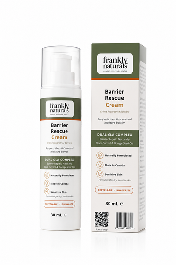 Barrier Rescue Cream | Natural Moisturizer for Dry & Sensitive Skin | Frankly Naturals