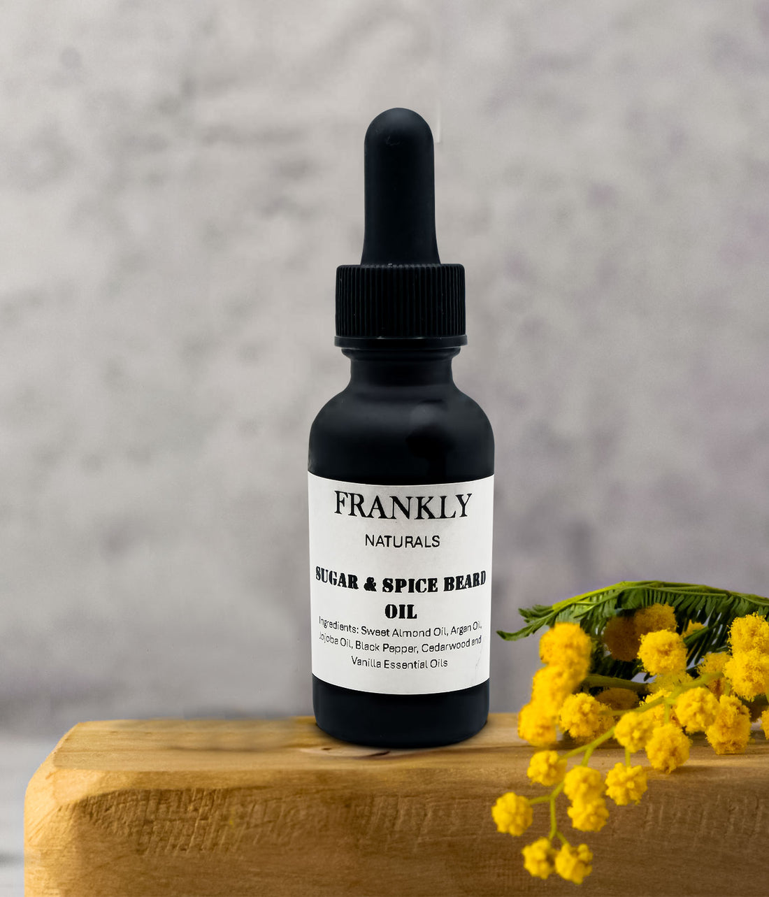 Sugar and Spice Beard Oil | Beard Growth Oil | Frankly Naturals 